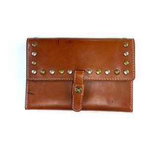 Patricia Nash studded large brown wallet